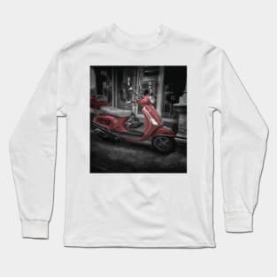 Scooter Vintage Style Long Sleeve T-Shirt